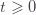 t\geqslant0